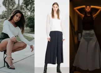 Fusta pantalon: origini și combinații preferate