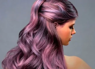 Idei uimitoare de păr violet