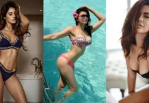 Top 10 actrițe de la Bollywood în bluză de bikini