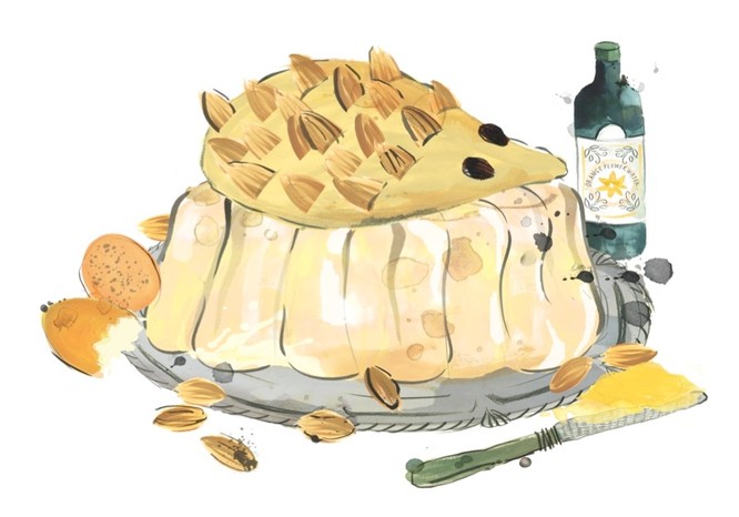 Almond Hedgehog: O completare eleganta la armura gazdei in perioada georgiana.  (Ilustratie de Clair Rossiter pentru BBC History Magazine)