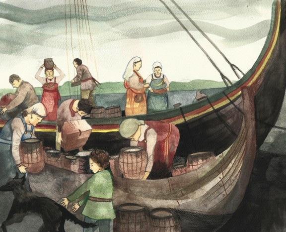 (Ilustratii de Laura Grace Haines)