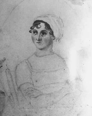 Galeria Nationala de Portret a atribuit acest portret neterminat surorii lui Jane Austen, Cassandra, si l-a datat in jurul anului 1810. (Fotografie de Time Life Pictures/Mansell/The LIFE Picture Collection prin Getty Images/Getty Images)