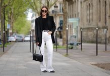 Cum sa asortezi blugi taiati albi: Cele mai bune 13 idei de tinute