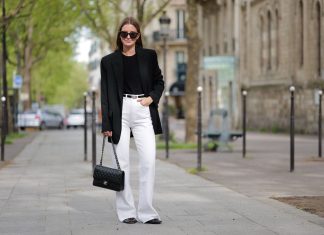 Cum sa asortezi blugi taiati albi: Cele mai bune 13 idei de tinute