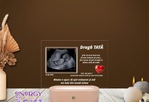 Lampă LED 3D personalizată ramă foto – un cadou de suflet pentru bebeluși și nou-născuți